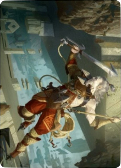 Image for Cliffhaven Sell-Sword Art Card (38) [Zendikar Rising] - Magic: The Gathering