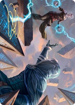 Image for Nahiri's Binding Art Card (Gold-Stamped Signature) (42) [Zendikar Rising] - Magic: The Gathering