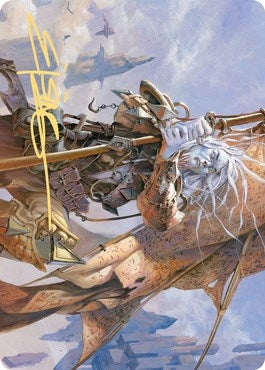Image for Sea Gate Banneret Art Card (Gold-Stamped Signature) (43) [Zendikar Rising] - Magic: The Gathering