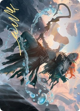 Image for Expedition Diviner Art Card (Gold-Stamped Signature) (47) [Zendikar Rising] - Magic: The Gathering