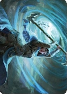Image for Sea Gate Stormcaller Art Card (50) [Zendikar Rising] - Magic: The Gathering