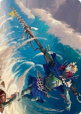 Image for Tazeem Roilmage Art Card (Gold-Stamped) (51) [Zendikar Rising] - Magic: The Gathering