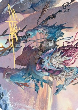 Image for Umara Wizard Art Card (Gold-Stamped Signature) (52) [Zendikar Rising] - Magic: The Gathering
