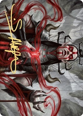 Image for Malakir Blood-Priest Art Card (Gold-Stamped Signature) (56) [Zendikar Rising] - Magic: The Gathering