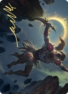 Image for Nighthawk Scavenger Art Card (Gold-Stamped Signature) (58) [Zendikar Rising] - Magic: The Gathering