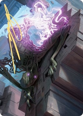Image for Skyclave Shade Art Card (Gold-Stamped Signature) (61) [Zendikar Rising] - Magic: The Gathering