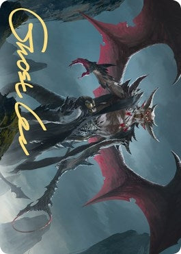 Image for Taborax, Hope's Demise Art Card (Gold-Stamped Signature) (63) [Zendikar Rising] - Magic: The Gathering