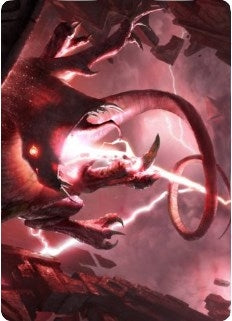 Image for Thundering Rebuke Art Card (68) [Zendikar Rising] - Magic: The Gathering