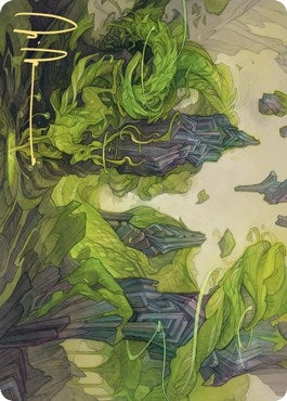 Image for Reclaim the Wastes Art Card (Gold-Stamped Signature) (72) [Zendikar Rising] - Magic: The Gathering