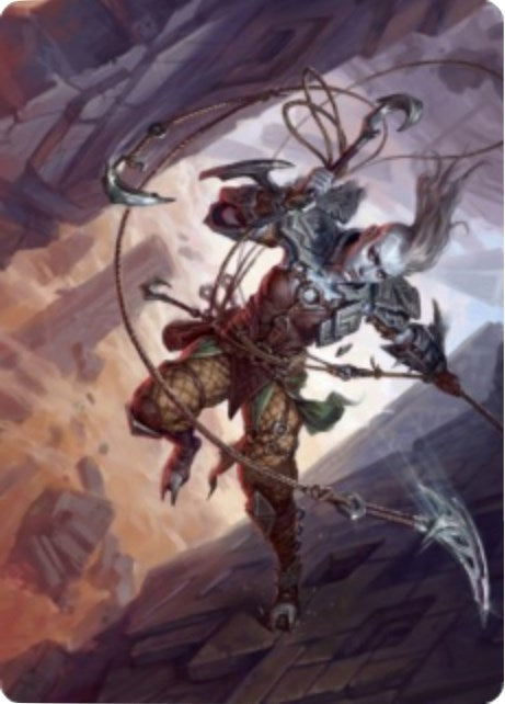 Image for Akiri, Fearless Voyager Art Card (74) [Zendikar Rising] - Magic: The Gathering