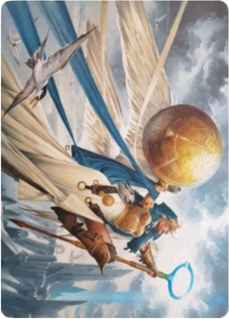 Image for Linvala, Shield of Sea Gate Art Card (77) [Zendikar Rising] - Magic: The Gathering