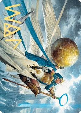 Image for Linvala, Shield of Sea Gate Art Card (Gold-Stamped Signature) (77) [Zendikar Rising] - Magic: The Gathering