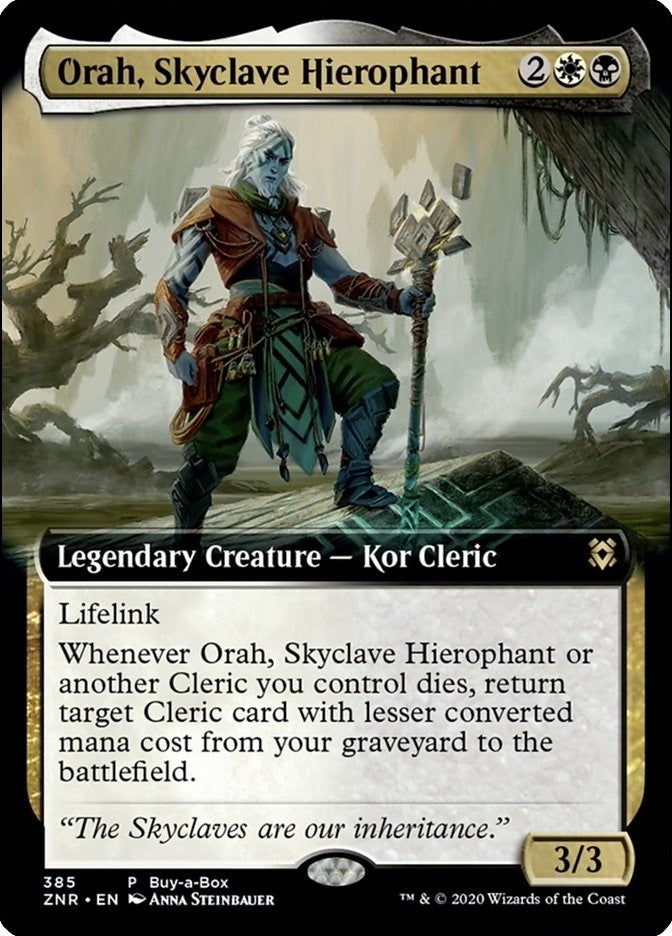 Image for Orah, Skyclave Hierophant (385) [Buy-A-Box Promos] - Magic: The Gathering