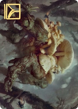 Image for Swarm Shambler Art Card (Gold-Stamped Signature) (73) [Zendikar Rising] - Magic: The Gathering