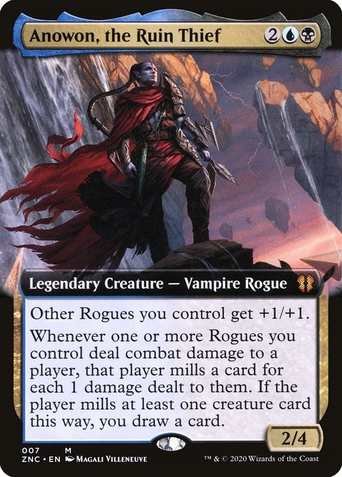 Image for Anowon, the Ruin Thief (Extended Art) (7) [Zendikar Rising] - Magic: The Gathering
