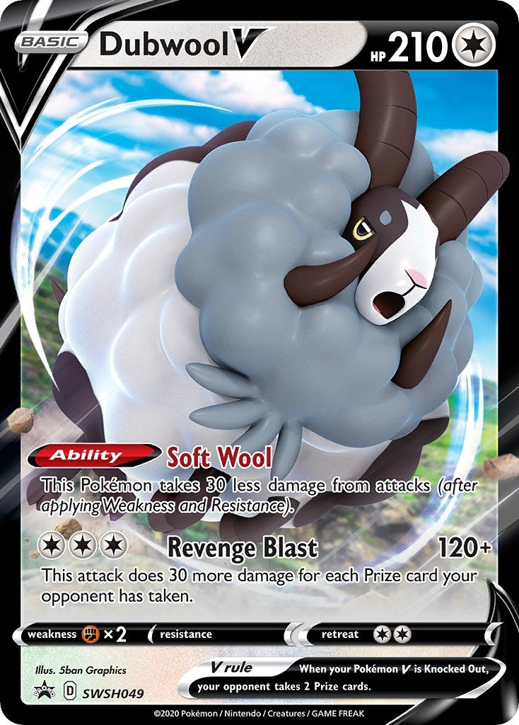 Image for Dubwool V - SWSH049 (SWSH049) [SWSH: Sword & Shield Promo Cards] - Pokemon