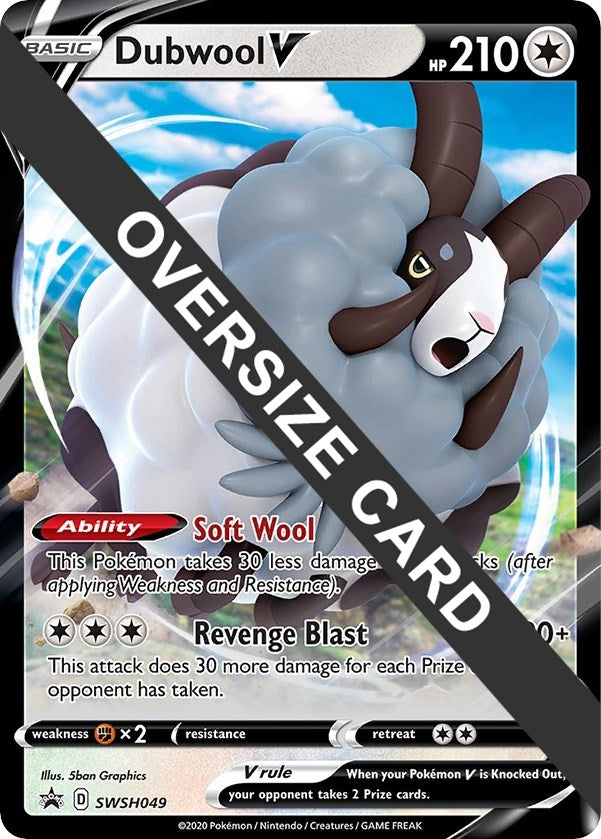 Image for Dubwool V - SWSH049 (SWSH049) [Jumbo Cards] - Pokemon