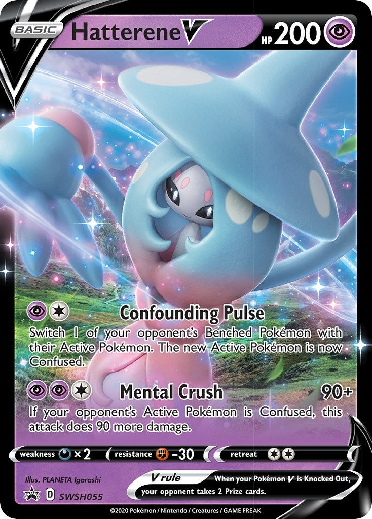 Image for Hatterene V - SWSH055 (SWSH055) [SWSH: Sword & Shield Promo Cards] - Pokemon