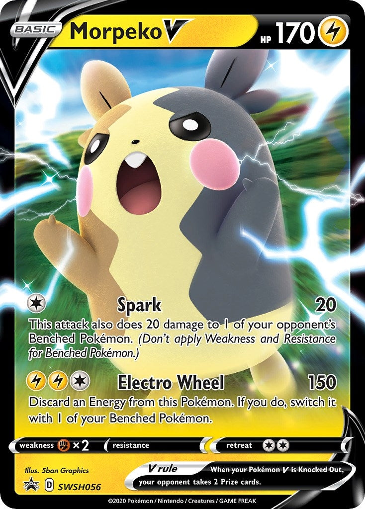 Image for Morpeko V - SWSH056 (SWSH056) [SWSH: Sword & Shield Promo Cards] - Pokemon