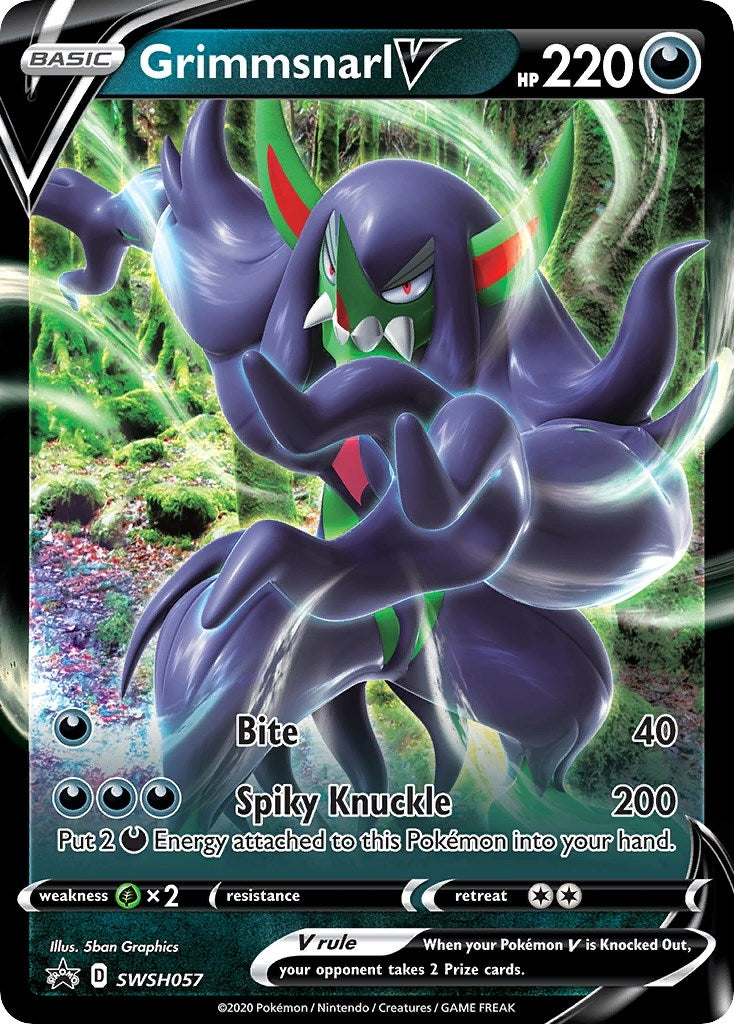 Image for Grimmsnarl V - SWSH057 (SWSH057) [SWSH: Sword & Shield Promo Cards] - Pokemon