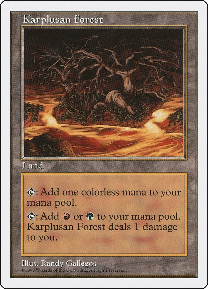 Image for Karplusan Forest [Fifth Edition] - Magic: The Gathering