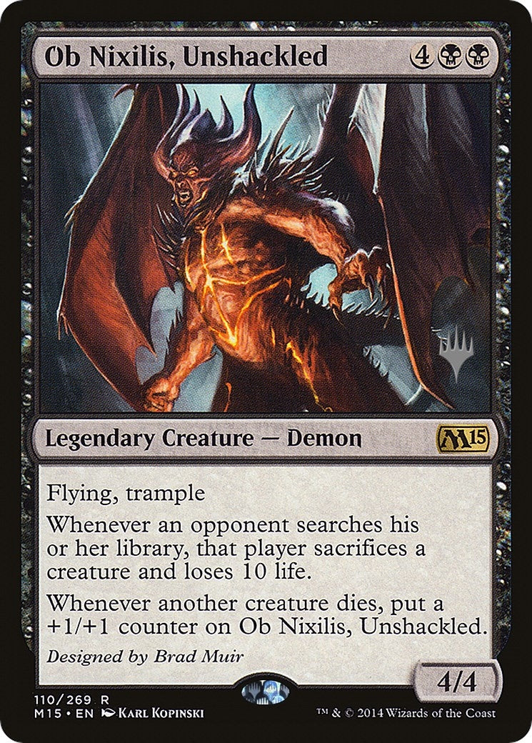 Image for Ob Nixilis, Unshackled (110) [Zendikar Rising] - Magic: The Gathering