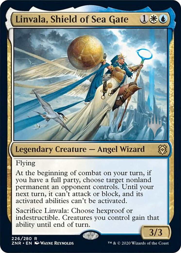 Image for Linvala, Shield of Sea Gate (226) [Zendikar Rising] - Magic: The Gathering