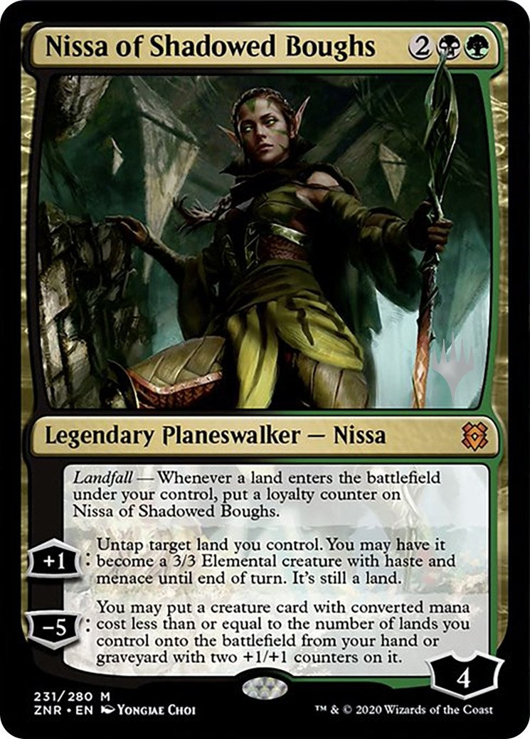 Image for Nissa of Shadowed Boughs (231) [Zendikar Rising] - Magic: The Gathering