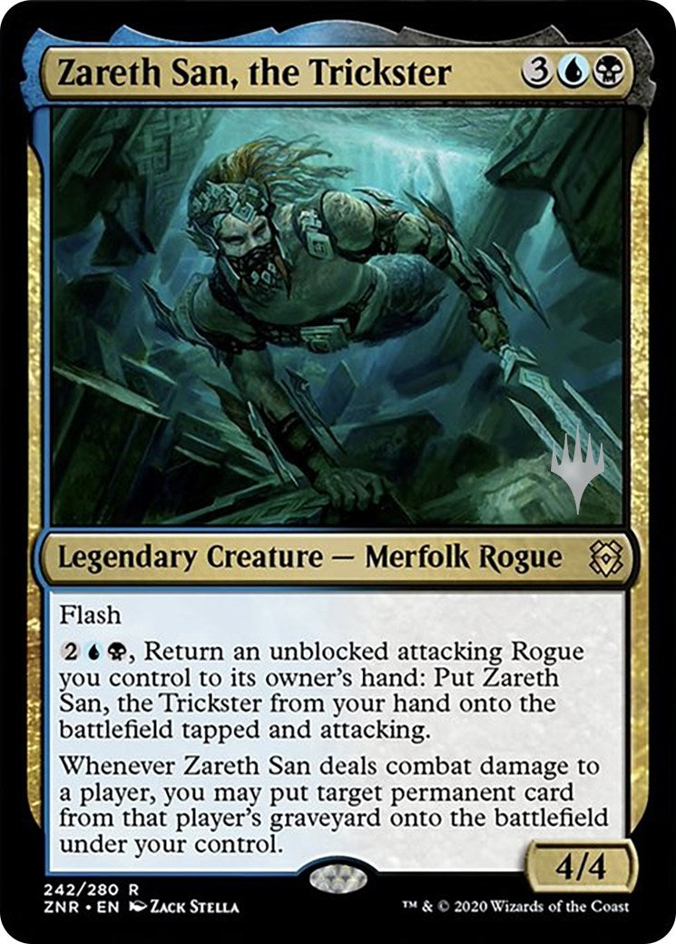 Image for Zareth San, the Trickster (242) [Zendikar Rising] - Magic: The Gathering