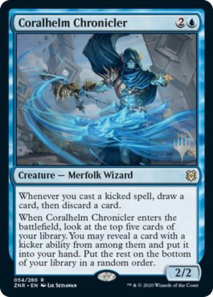 Image for Coralhelm Chronicler (54) [Zendikar Rising] - Magic: The Gathering