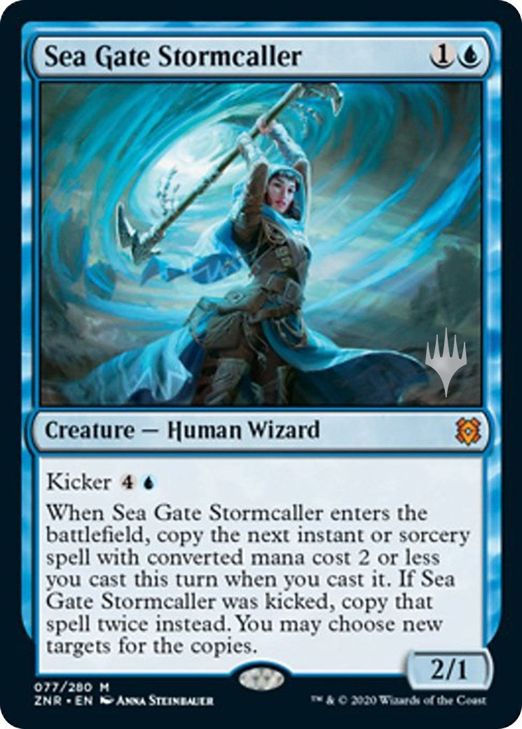 Image for Sea Gate Stormcaller (77) [Zendikar Rising] - Magic: The Gathering