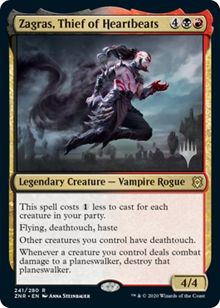 Image for Zagras, Thief of Heartbeats (241) [Zendikar Rising] - Magic: The Gathering