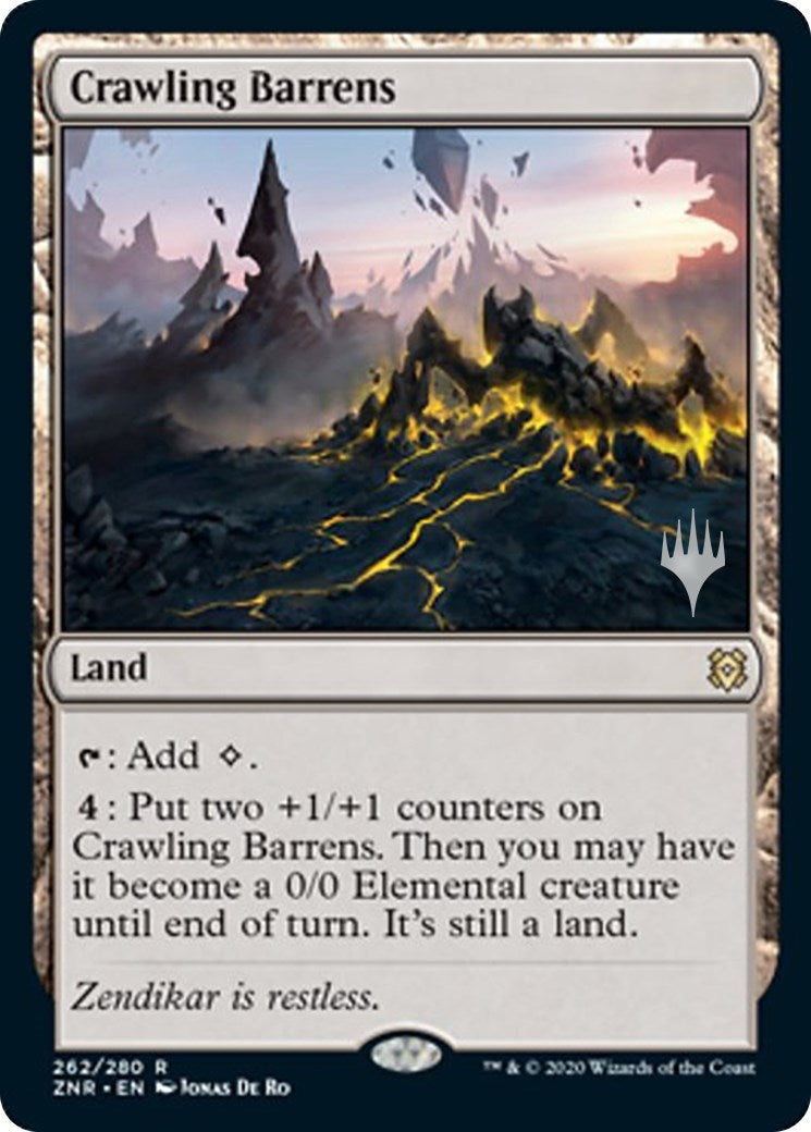 Image for Crawling Barrens (262) [Zendikar Rising] - Magic: The Gathering