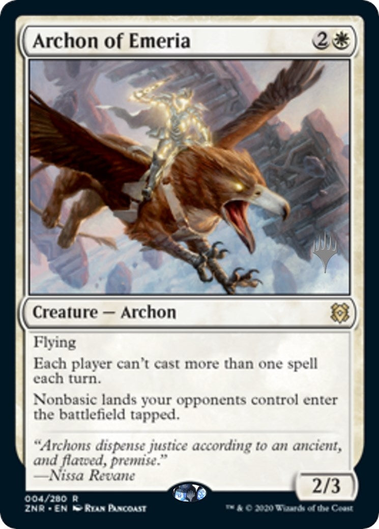 Image for Archon of Emeria (4) [Zendikar Rising] - Magic: The Gathering