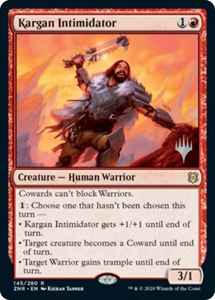 Image for Kargan Intimidator (145) [Zendikar Rising] - Magic: The Gathering