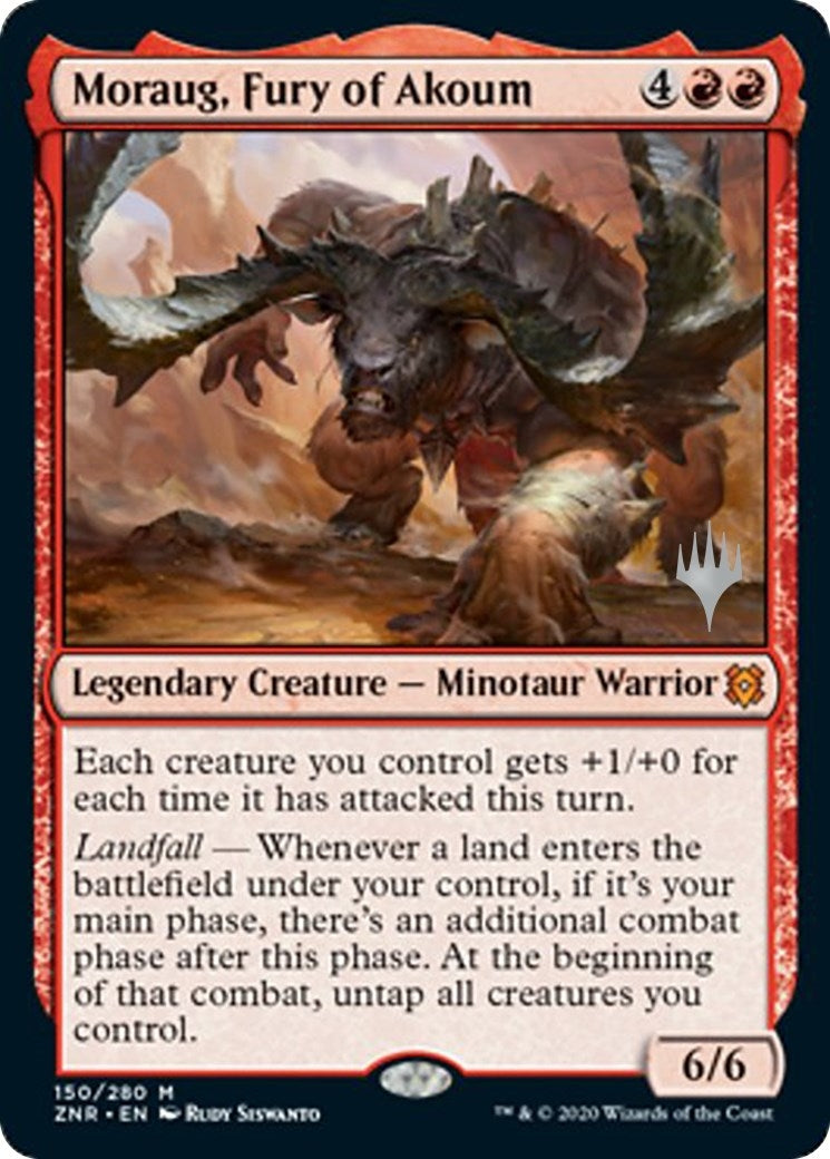 Image for Moraug, Fury of Akoum (150) [Zendikar Rising] - Magic: The Gathering