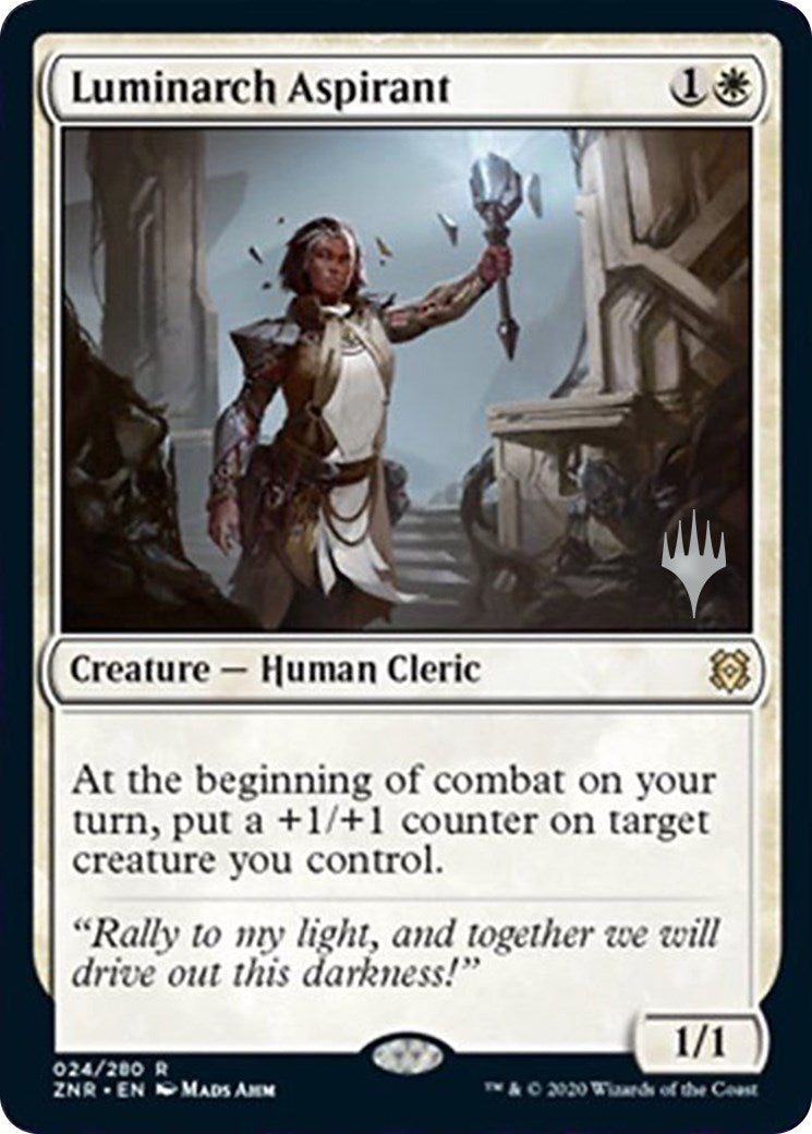 Image for Luminarch Aspirant (24) [Zendikar Rising] - Magic: The Gathering