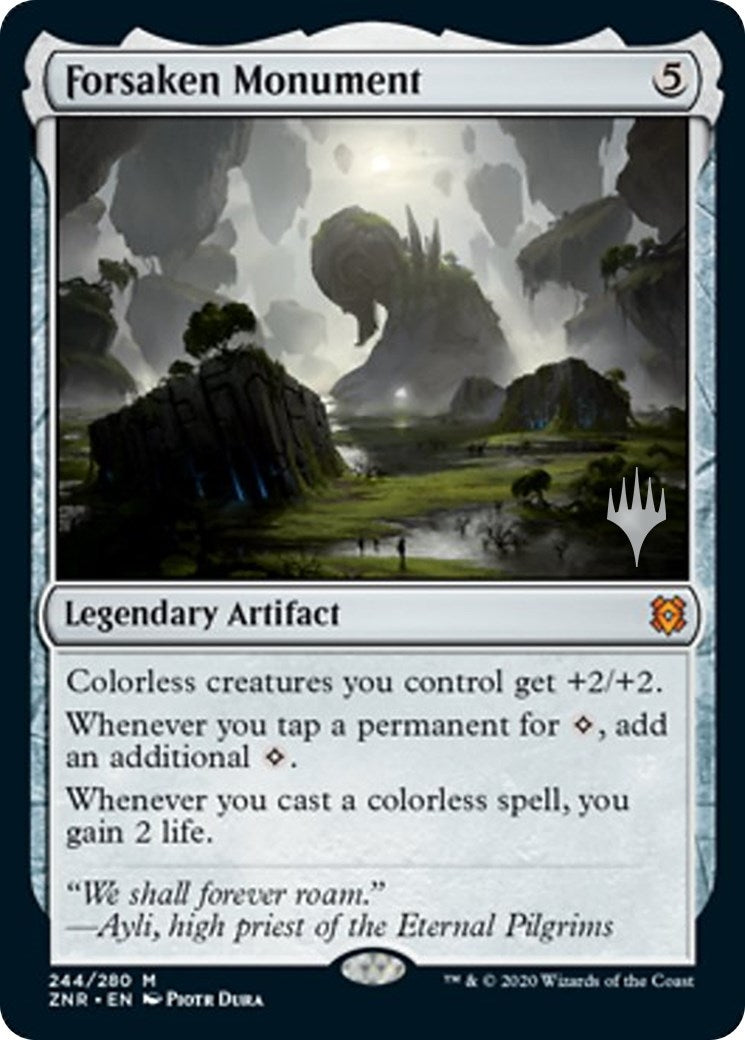 Image for Forsaken Monument (244) [Zendikar Rising] - Magic: The Gathering