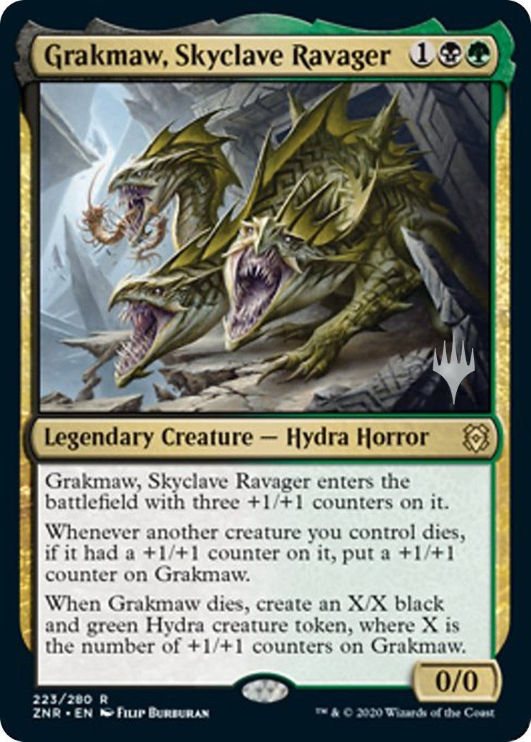 Image for Grakmaw, Skyclave Ravager (223) [Zendikar Rising] - Magic: The Gathering