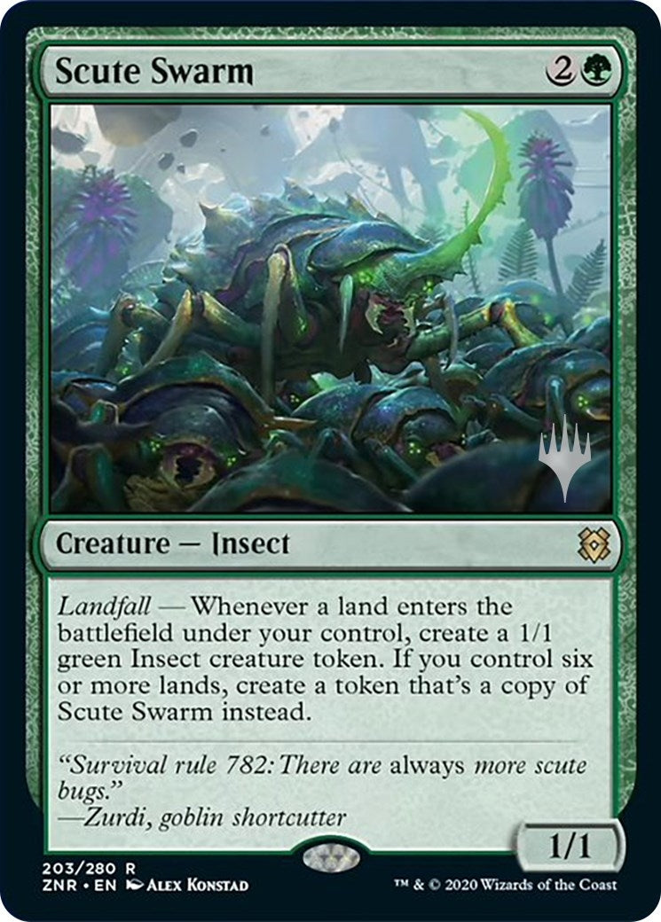 Image for Scute Swarm (203) [Zendikar Rising] - Magic: The Gathering