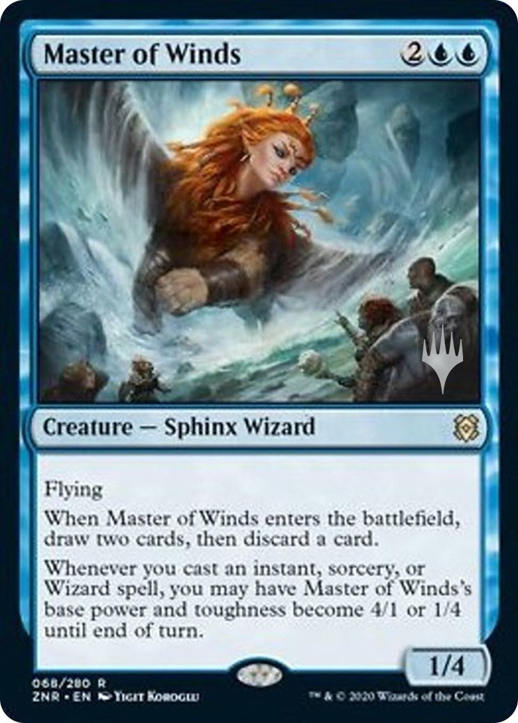 Image for Master of Winds (68) [Zendikar Rising] - Magic: The Gathering