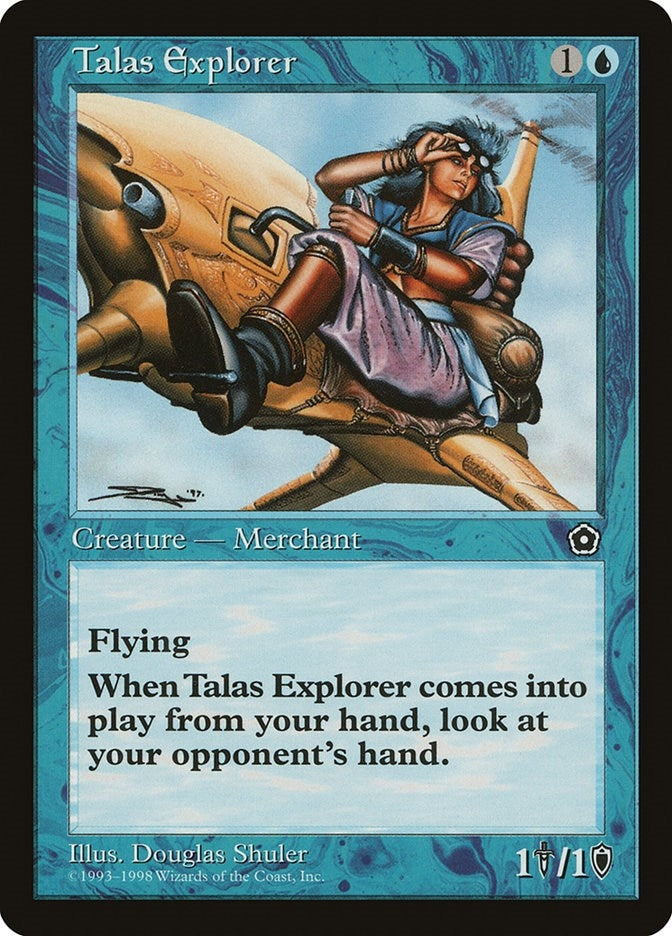 Image for Talas Explorer [Portal Second Age] - Magic: The Gathering