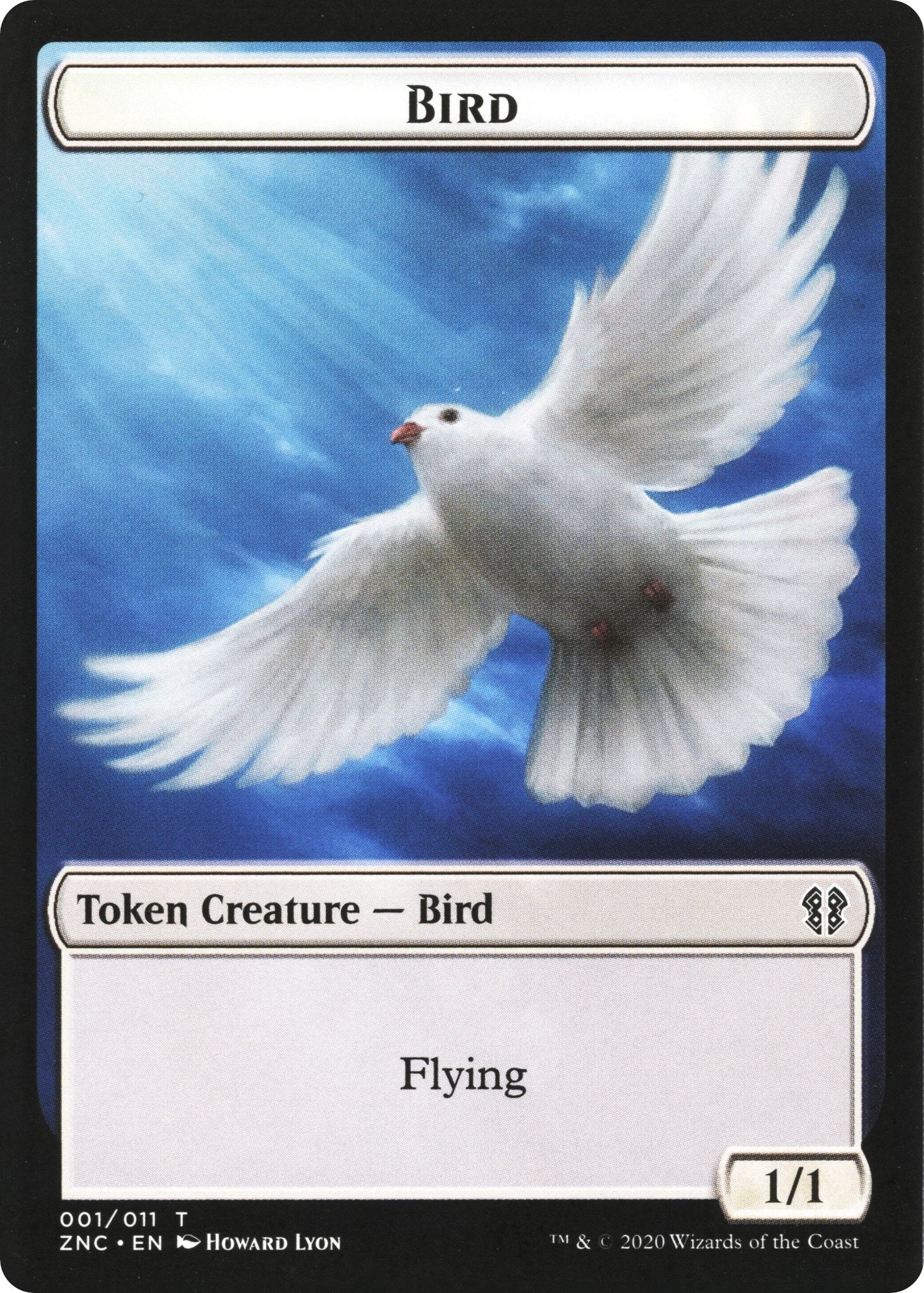 Image for Bird // Kor Ally Double-Sided Token (1 // 2) [Zendikar Rising] - Magic: The Gathering
