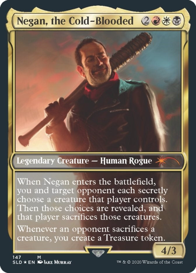 Image for Negan, the Cold-Blooded (147) [Secret Lair Drop Series] - Magic: The Gathering