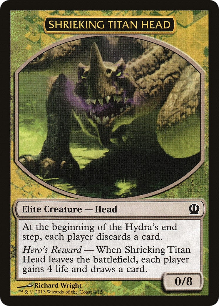 Image for Shrieking Titan Head (4) [Hero's Path Promos] - Magic: The Gathering