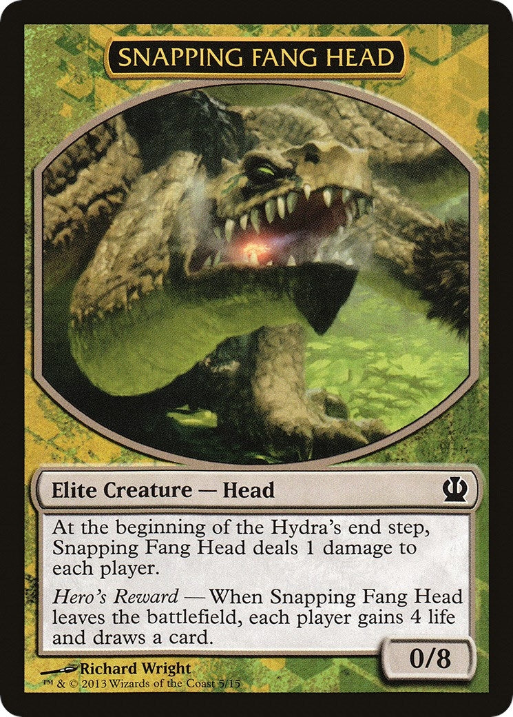 Image for Snapping Fang Head (5) [Hero's Path Promos] - Magic: The Gathering