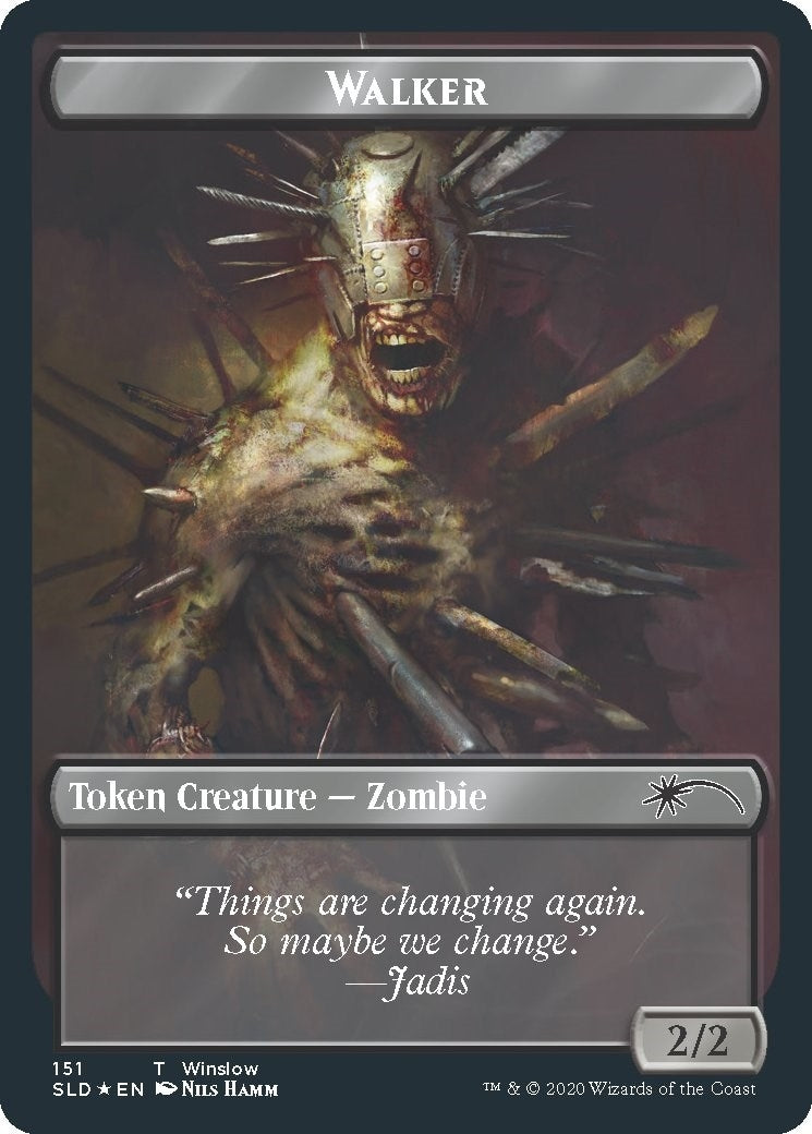 Image for Walker (Winslow // Metal Head) Token (151) [Secret Lair Drop Series] - Magic: The Gathering