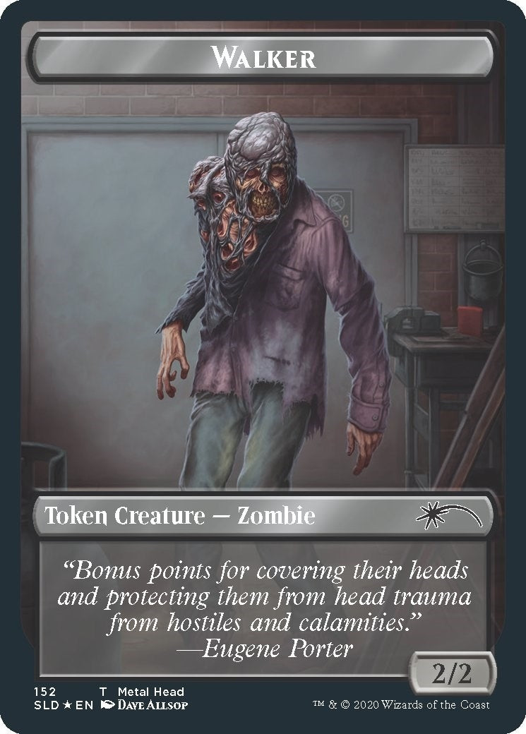 Image for Walker (Metal Head // Treasure) Double-sided Token (152 // 153) [Secret Lair Drop Series] - Magic: The Gathering