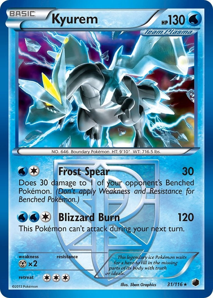 Image for Kyurem (031/116) [Deck Exclusives] - Pokemon