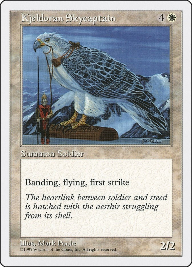 Image for Kjeldoran Skycaptain [Fifth Edition] - Magic: The Gathering